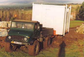 Unimog 404 at Kirkby Stephen, Cumbria