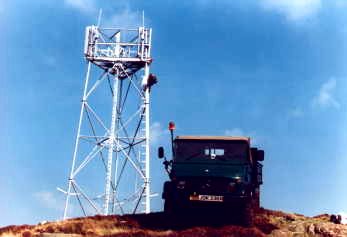 Unimog S404 at Auchencrosh Hill,Scotland