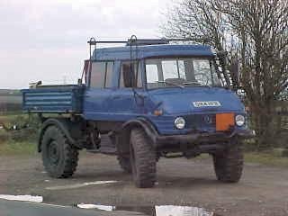 Mercedes Unimog U1100 crewcab 4x4 truck