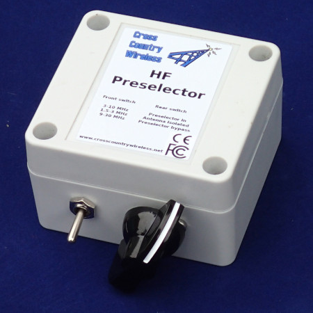 CCW HF Preselector front photograph