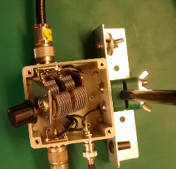 CCW HF Magnetic Loop Antenna prototype Oren capacitor