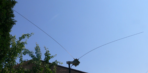 CCW HF Active Vee Antenna